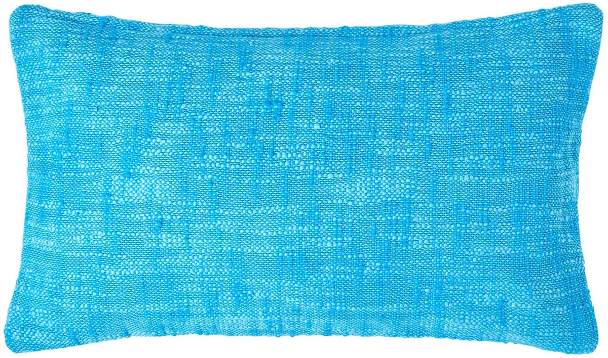 Homescapes katoenen kussenhoes Nirvana, turkoois, 30 x 50 cm Aqua