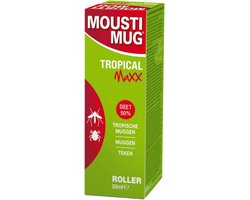 Moustimug Tropical Maxx 50% Deet Roller 50 ml
