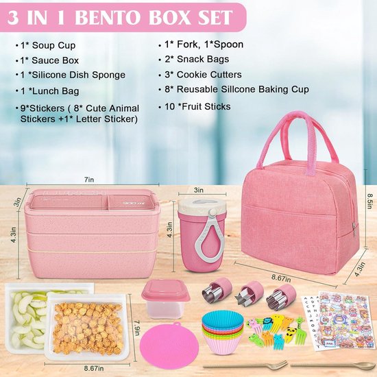 A2S Maal Prep Lunch Box - Cooler Bag - Meal Bag - Houd je