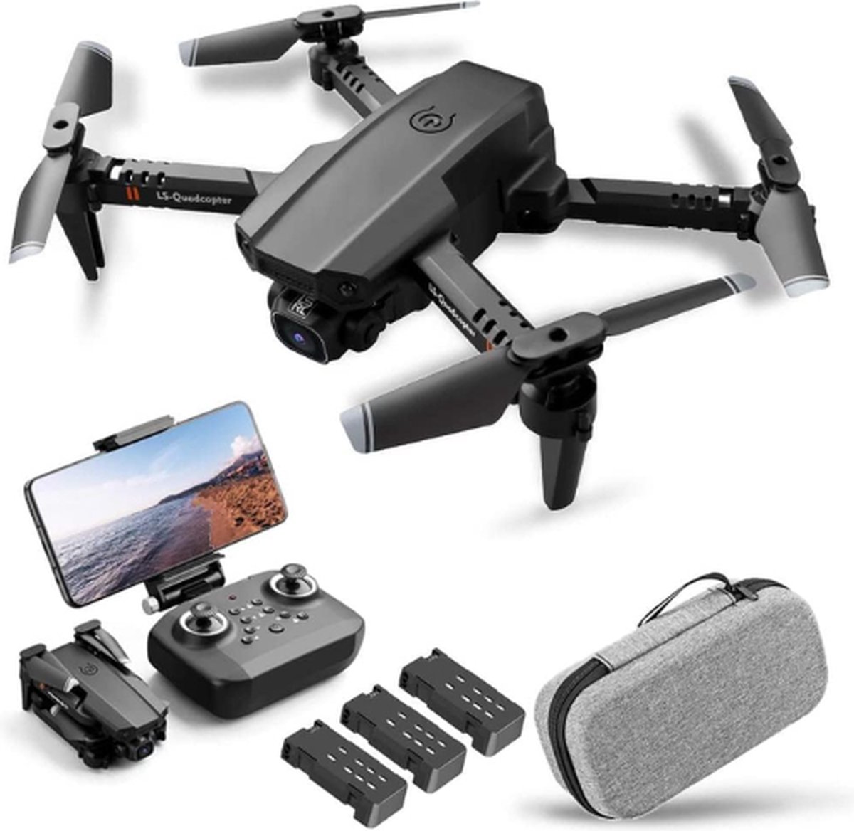 Bol.com Goolsky® Drone - Drone Met Camera - Drones - Drone Met Camera Voor Buiten - Drone Voor Kinderen - Drones Met Camera Voor... aanbieding
