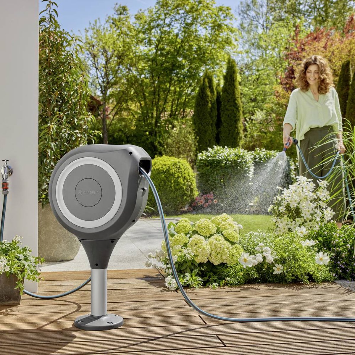 GARDENA 18607-20 18607-20 Slanghaspel Grijs-wit 15 m 1 stuk(s) – foto 5