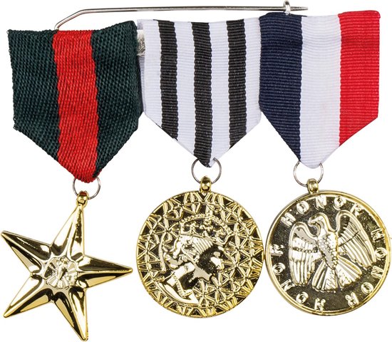 PTIT CLOWN - 3 médailles d'honneur adultes