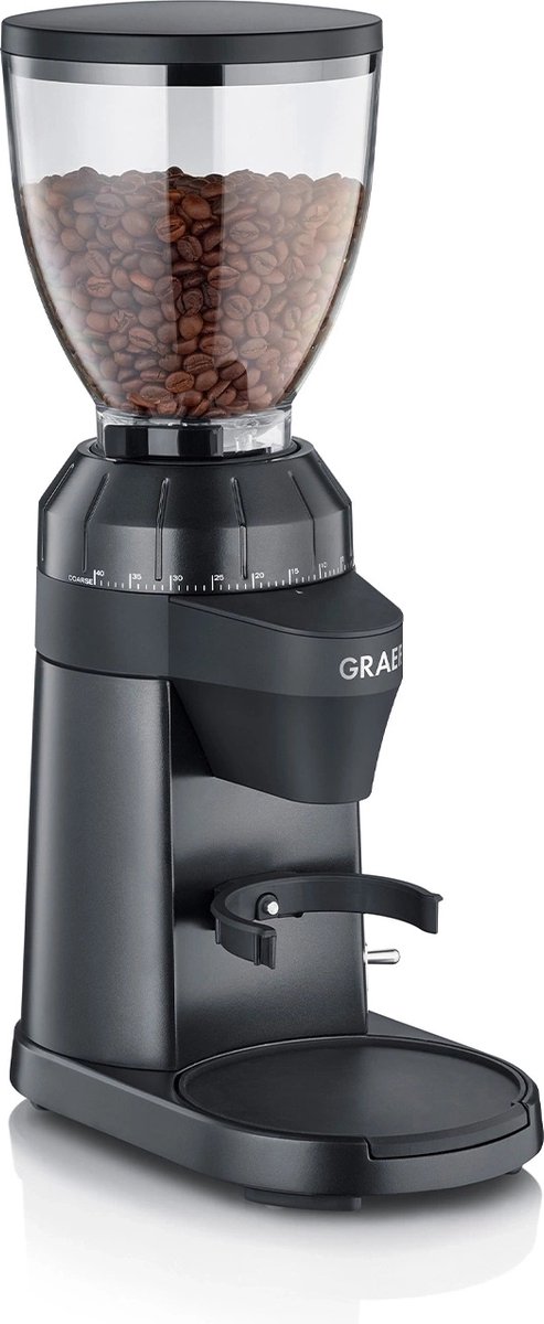 Graef CM8002EU Koffiemolen Zwart (mat) Stalen kegelmaalwerk