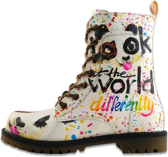 GOBY - Look At The World Differently - Bottines - Bottes femme - Bottes femmes - Haute qualité - Fait main - Taille 42
