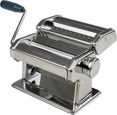 Bol.com Pasta machine verstelbaar - Fackelmann - 195 x 16 x 17 cm - Easy Prepare - met houder - bevestiging aan werkblad - zilve... aanbieding