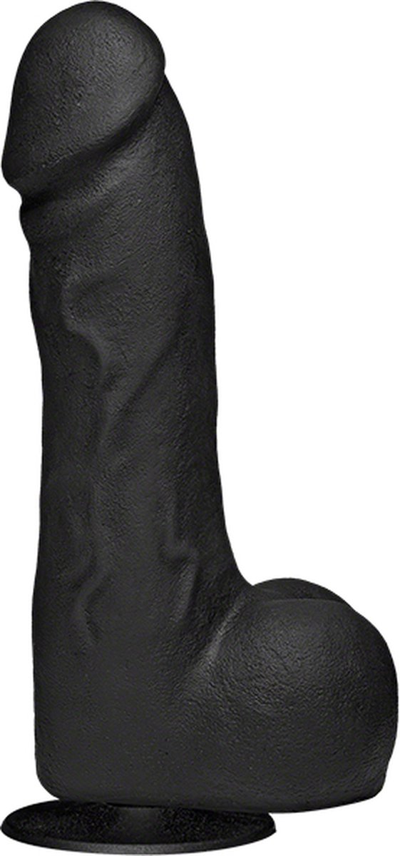 Goedkoopste The Perfect Cock 7.5 - With Removable Vac-U-Lock Suction Cup - Strap On Dildos - Doc Johnson (all),Doc Johnson - Kink - black