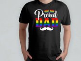 PAPA FIER. - T-shirt - Pride - LGBT - LGBTQ - LoveIsLove - PrideMonth - LiefdeIsLiefde - Égalité