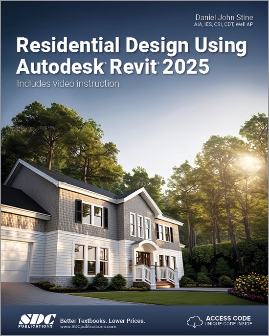 Residential Design Using Autodesk Revit 2025 - cover