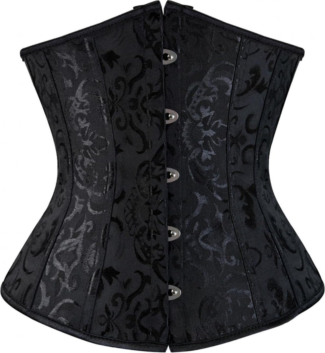 Goedkoopste Dames Korset - Corset - Waist Shaper - Tailleriem - Kledij Vrouwen - Gothic Design - Zwart - LOUZIR