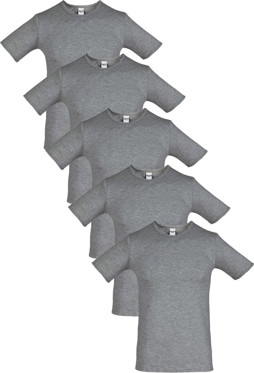 BASIC MAX T-shirt Heren 5 Pak