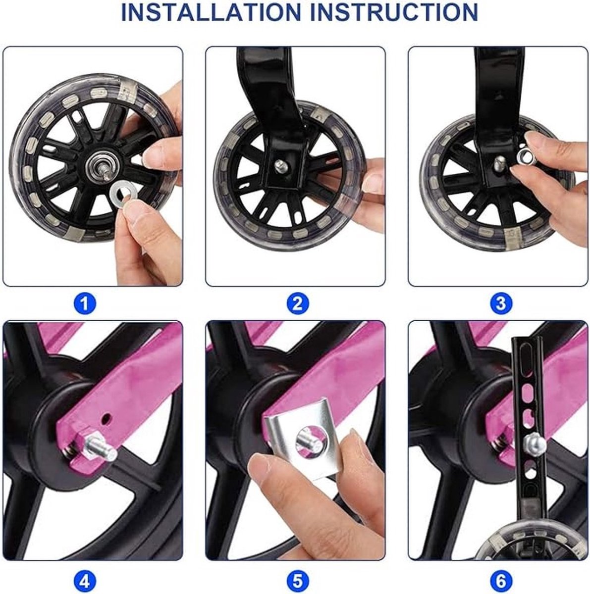 Roues D'entraînement Bell Pour Vélo Enfant 12 à 20 Pouces - Neuves