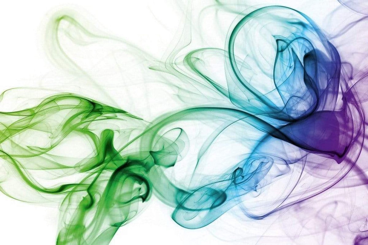 Fotobehang - Cold Smoke 375x250cm - Vliesbehang
