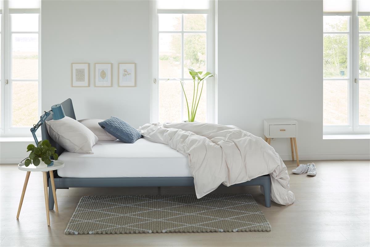 Beddinghouse - Jersey - Hoeslaken - 200x220 cm - Wit