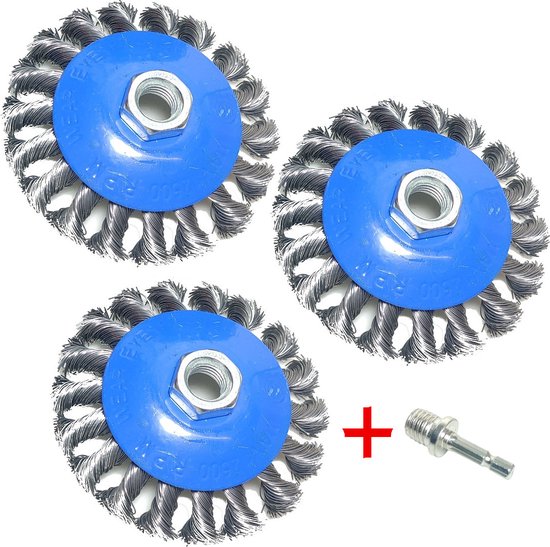 Irwin komstaaldraadborstel 100 mm voor haakse slijper kopen? Slijpaccessoires