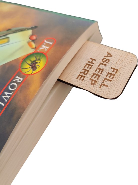 Djemzy - marque-pages en bois - marque-pages - marque-pages avec citations - Set de 5 - couleur bois - bois - contreplaqué 3,6 mm