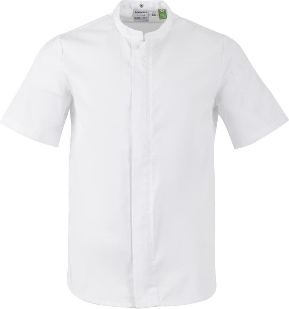 Southside Harlem Koksjas Wit Korte Mouw Mesh Maat M - BA116-M - Horeca & Professioneel