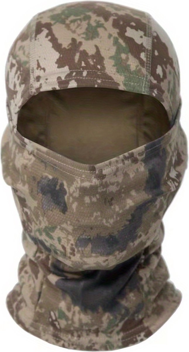 Nivard Winter Masker Balaclava Ski Mask Ski Masker Bivakmuts Full Face Mask Camouflage Bos