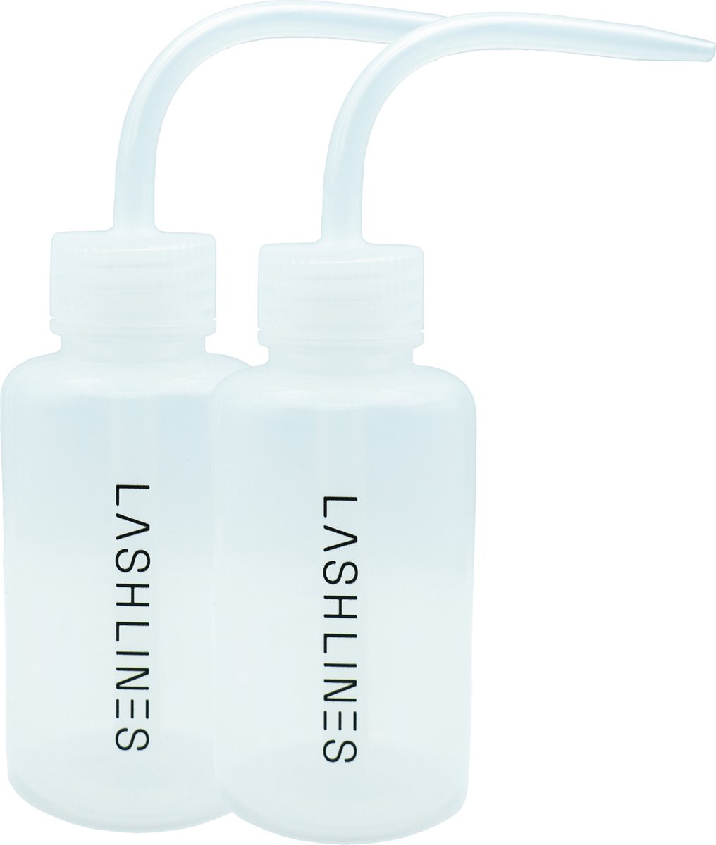 Goedkoopste Washing Bottle (2x) - Wimpers - Reinigingsfles - Squeeze bottle - Tattoo Knijpfles - Wimperextensions