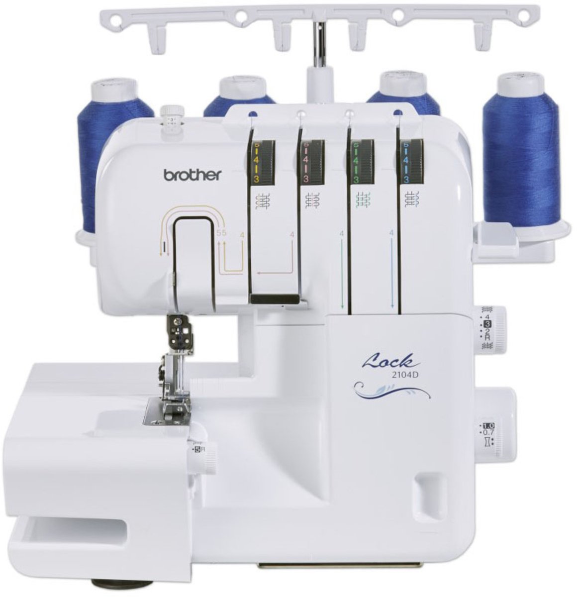 Brother 2104D - Lockmachine