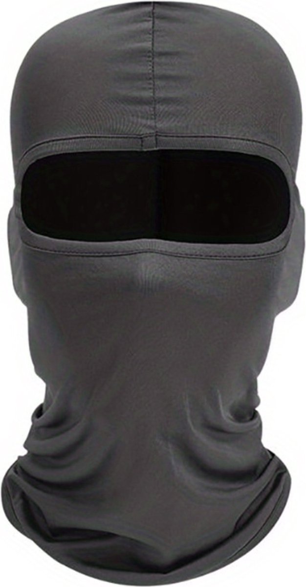 Nivard Ski Masker Ski Mask Balaclava Winter Masker Bivakmuts Full Face Mask Donkergrijs