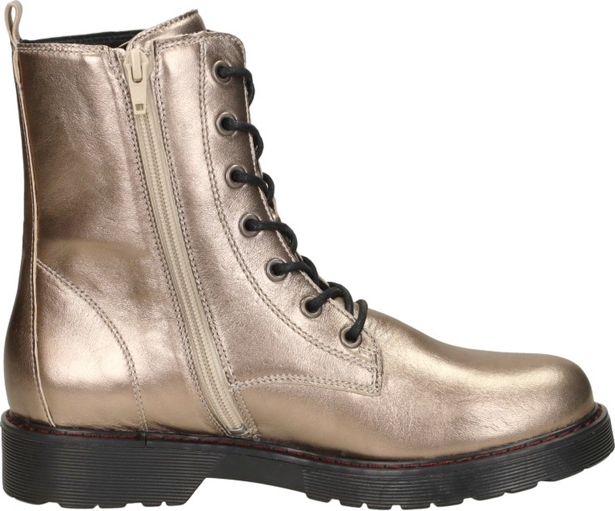 AQA Veterschoenen Hoog Veterschoenen Hoog - Goudkleur - Maat 42