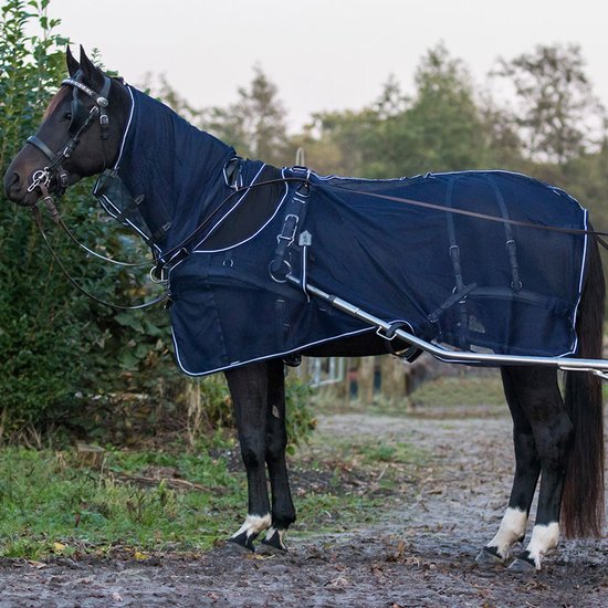 Tapis anti-mouches QHP Harness avec cou