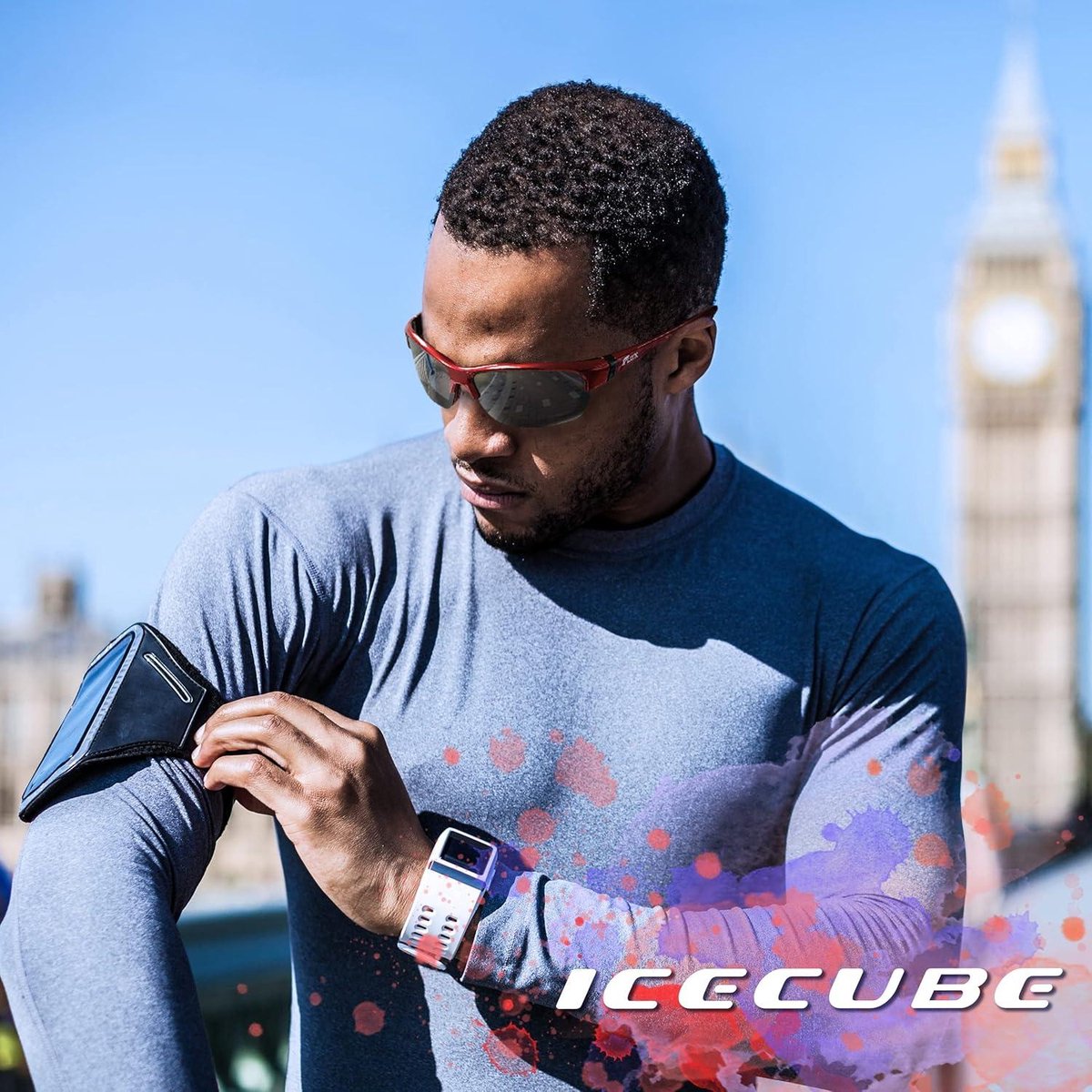 DOVAVA Lunette De Cyclisme Polarisantes Homme & Femme, Lunettes De Soleil Sport Protection UV400