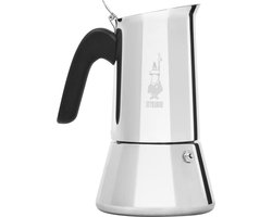 Roestvrijstalen Espressomaker Geschikt Voor Alle Warmtebronnen - 10 Kops (460 ml) - Aluminium - Zilverkleurig