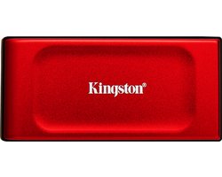 Kingston Technology 2TB XS1000 Red External USB 3.2 Gen 2 Draagbare Solid State Drive