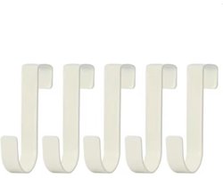 Go Go Gadget - Multifunctionele haken - Ophanghaak - Deur - Keukenkast - Badkamermeubel - Set van 5 stuks - Wit
