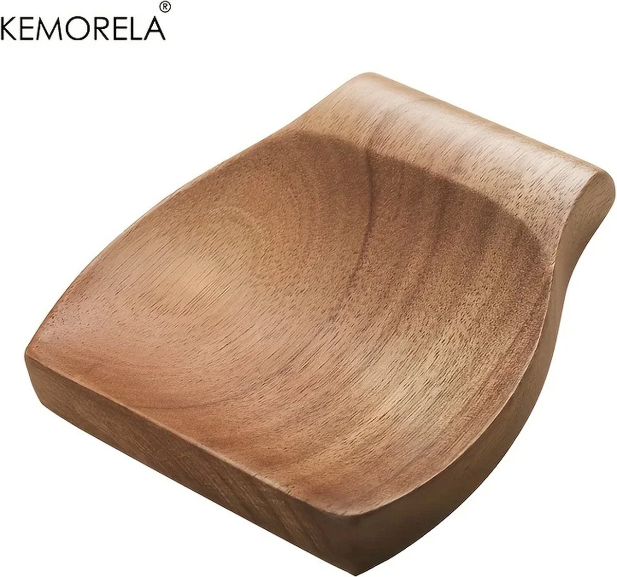 KEMORELA Houten Keukengerei Houder – 1 Stuk Houten Lepelhouder voor Keuken Kookspatel en Keukengerei Clips