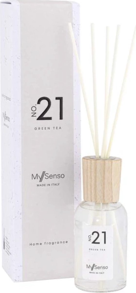 My Senso - Geurstokjes 'N° 21' (Green Tea, 100ml)