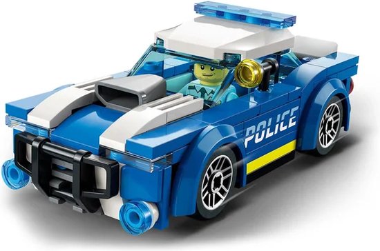 LEGO City 60312 La Voiture de Police pour Enfants +5 Ans