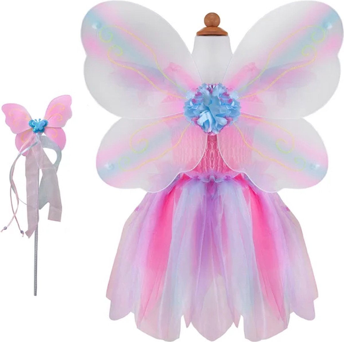 Great Pretenders Butterfly Dress, Wing and Wand Set / 5-6 years
