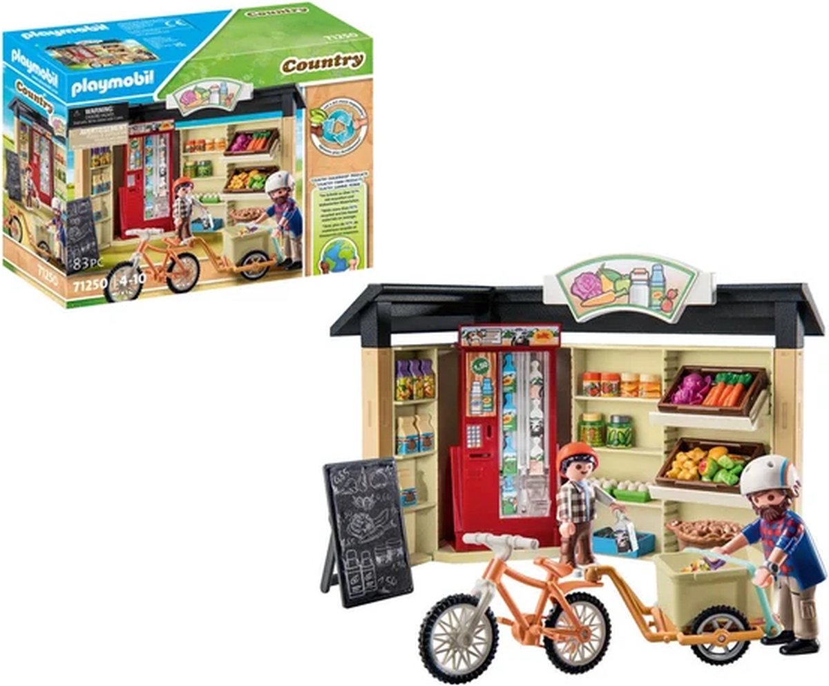 PLAYMOBIL Country 24-uurs boerderijwinkel - 71250 — afbeelding 12