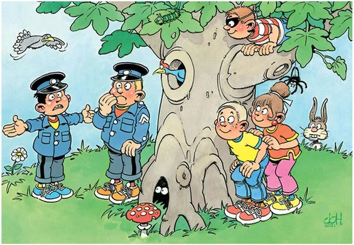 Jan van Haasteren Junior - Verstoppertje - 150 stukjes puzzel - Kinderpuzzel — afbeelding 3