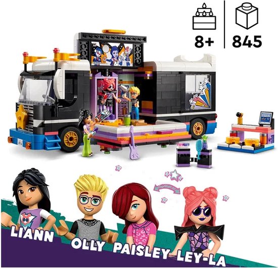 LEGO Friends Toerbus van popster - 42619