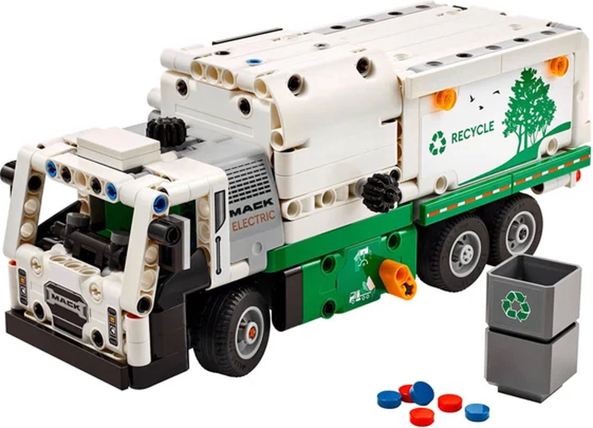 LEGO Technic Mack LR Electric vuilniswagen - 42167 — afbeelding 14