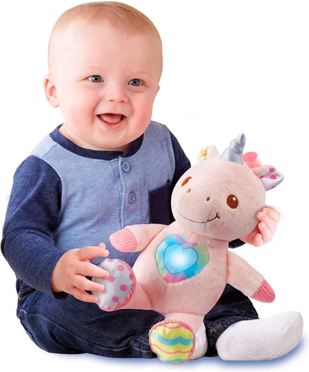 VTech Baby Magische Knuffel Eenhoorn Pluche - Educatief Babyspeelgoed - Geluiden en Muziek - Van 0 tot 3 Jaar — afbeelding 8