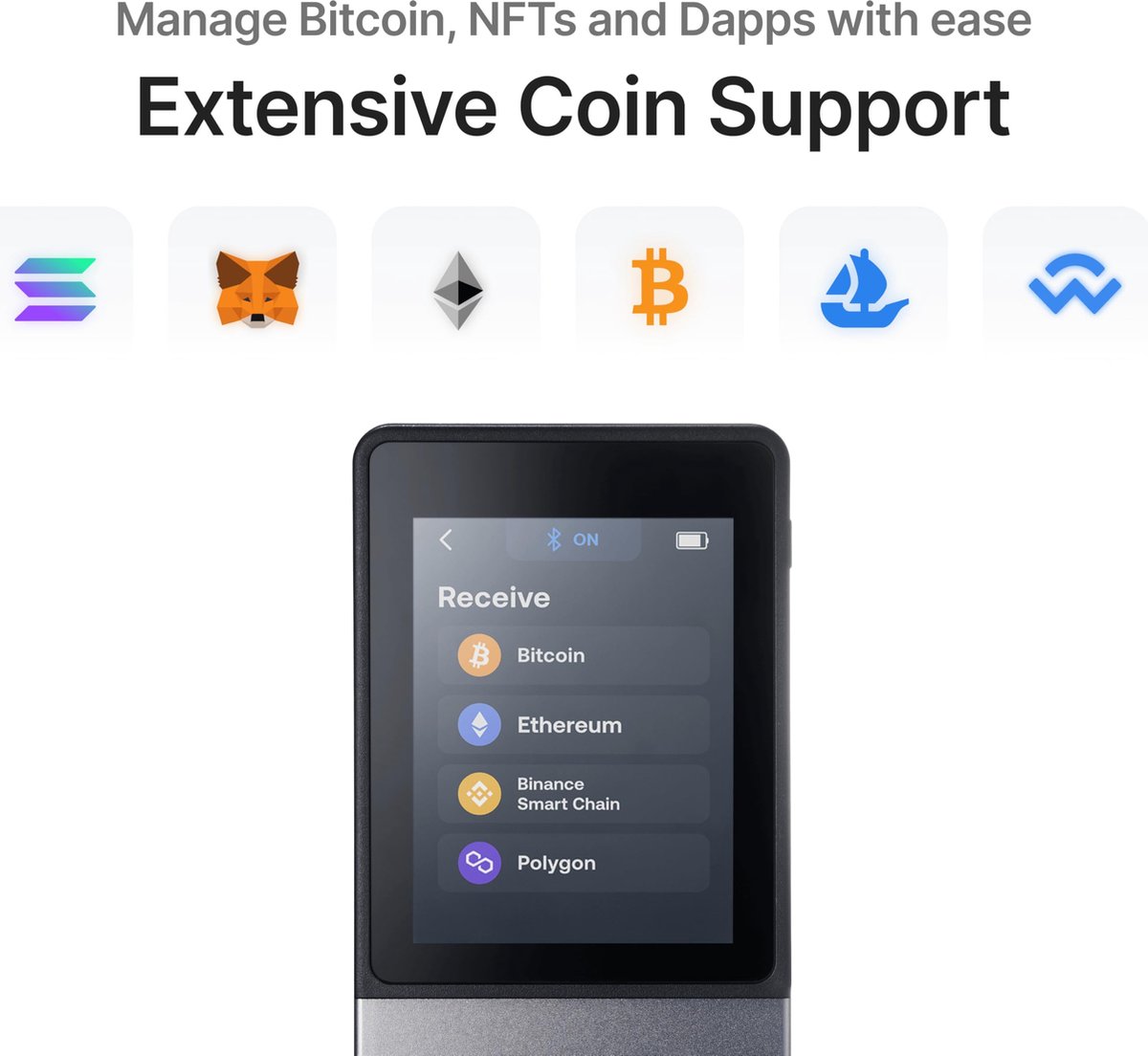 SecuX Neo Series - Neo-X - portefeuille matériel - Bluetooth - Mobile  uniquement... | bol