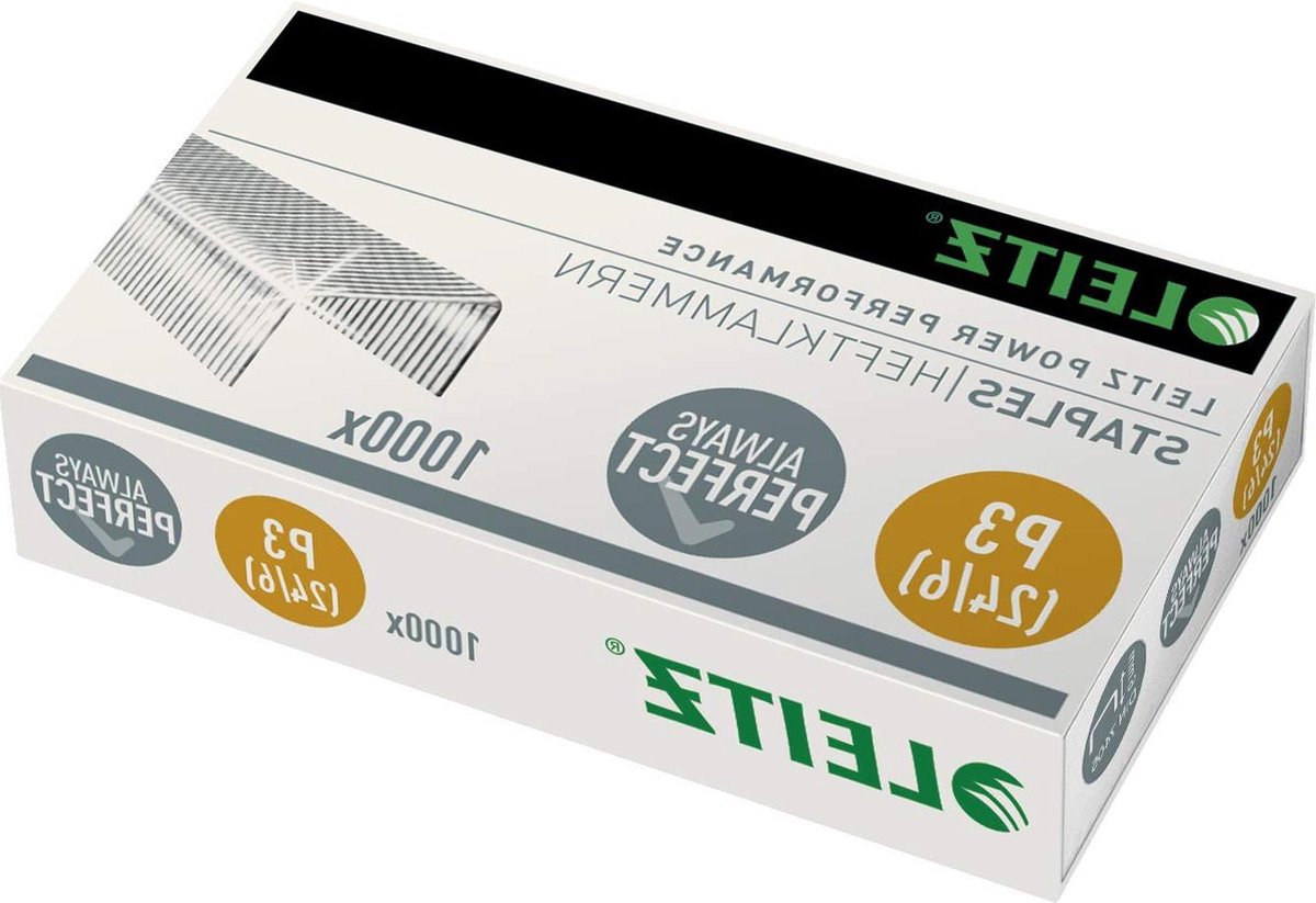 Nietjes 24/6 mm verzinkt - 20.000 stuks