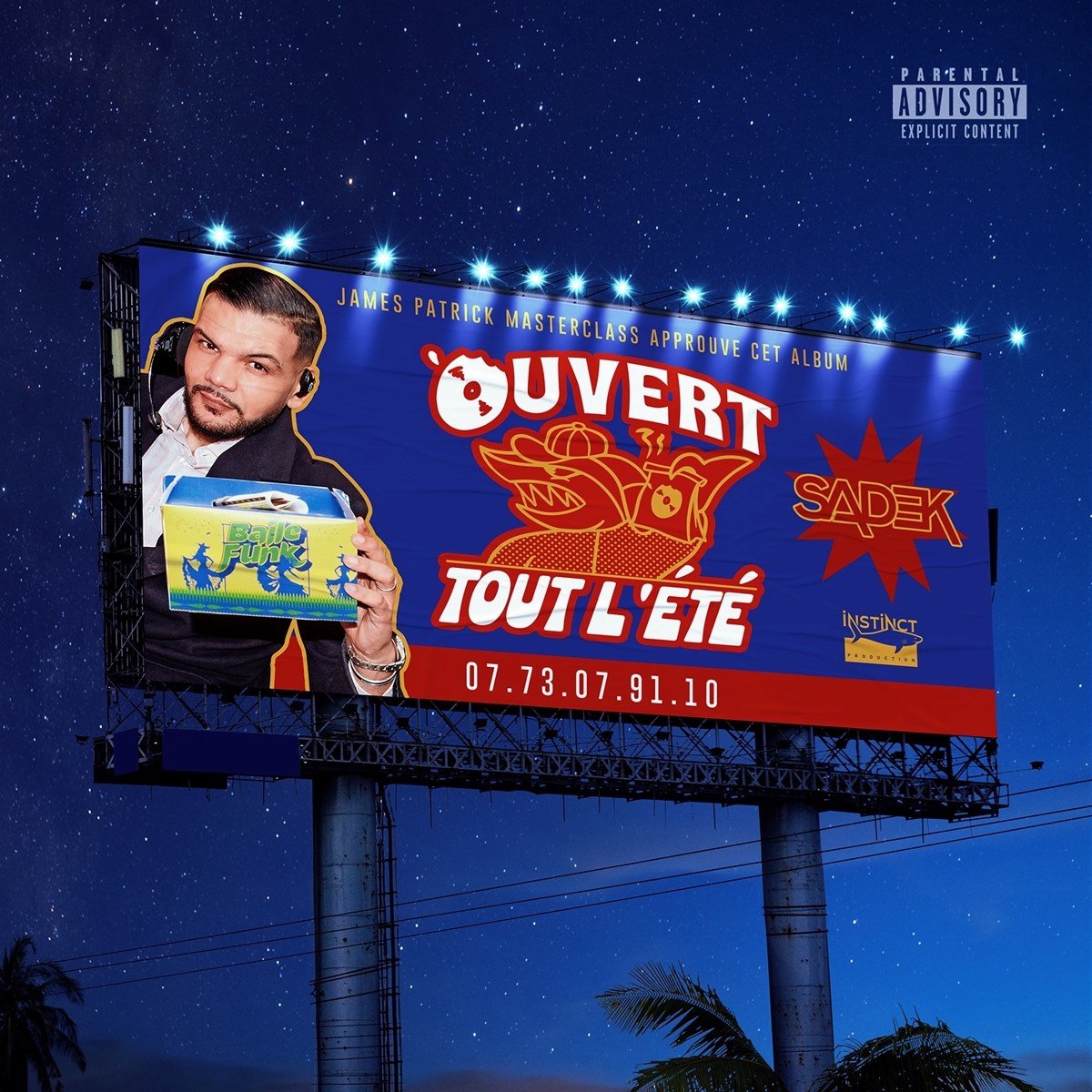 Sadek - Ouvert Tout L'Été (Edition Nuit) (CD)