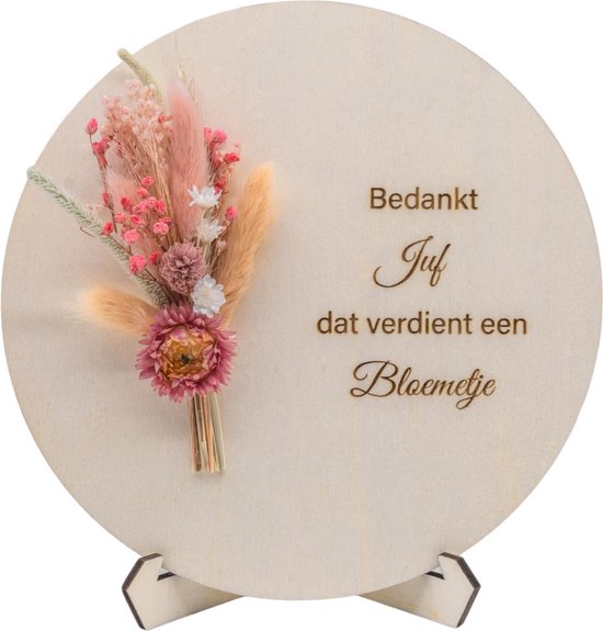 Houten Bord Bedankt Juf Dat Verdient Een Bloemetje Leerkracht houten-bord-bedankt-juf-dat-verdient-een-bloemetje-leerkracht