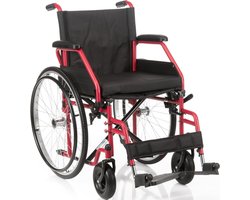 Opvouwbare Rolstoel Plaza PL1 Zitbeedte 50 cm Met Lekvrije P