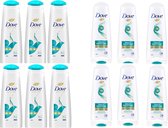 Dove - Daily Moisture - Shampoo 6 x 250ml & Conditioner 6 x 200ml - Voordeelverpakking