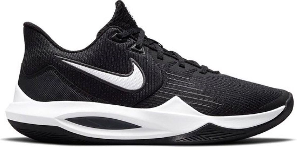 Nike Precision 5 Basketbalschoenen Zwart