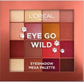 L’Oréal Paris - Eye Go Wild Mega palet - 16 kleuren - 17gr