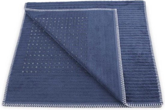 Hoogwaardige Bamboe Badmat Jeans Blauw | 60x100 | Heerlijk Zacht En Comfortabel | Anti-Slip