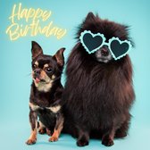 Snuit Shop wenskaart verjaardag hond ‘Happy Birthday’