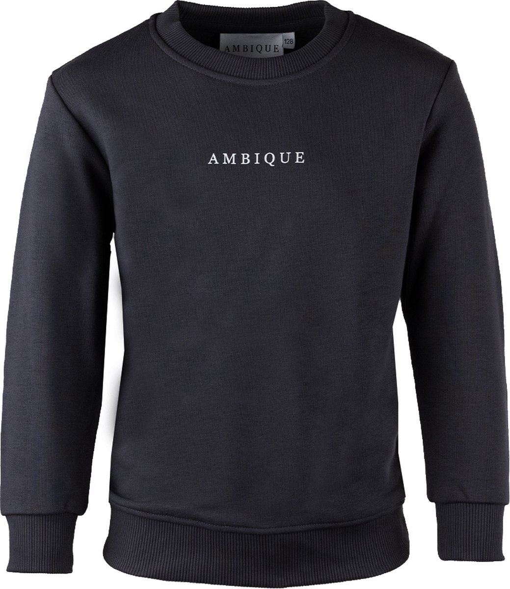 AMBIQUE Sweater Kris Grey 106 maat 152